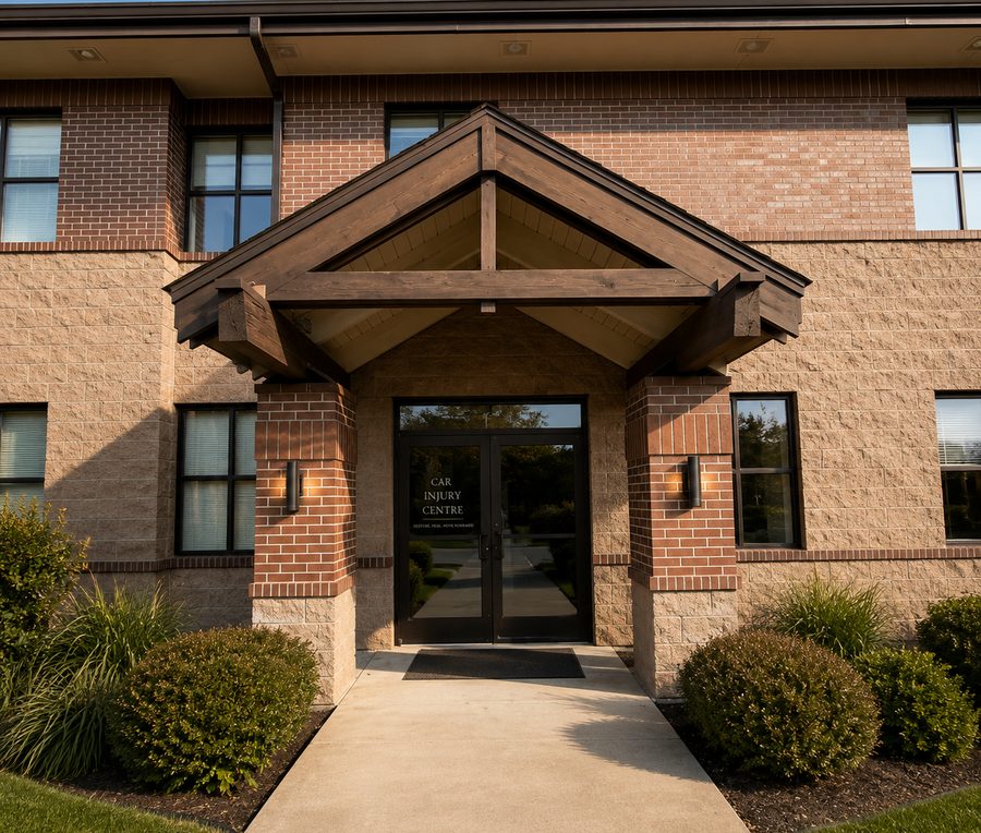 Car Injury Centre clinic entrance in Spokane, WA